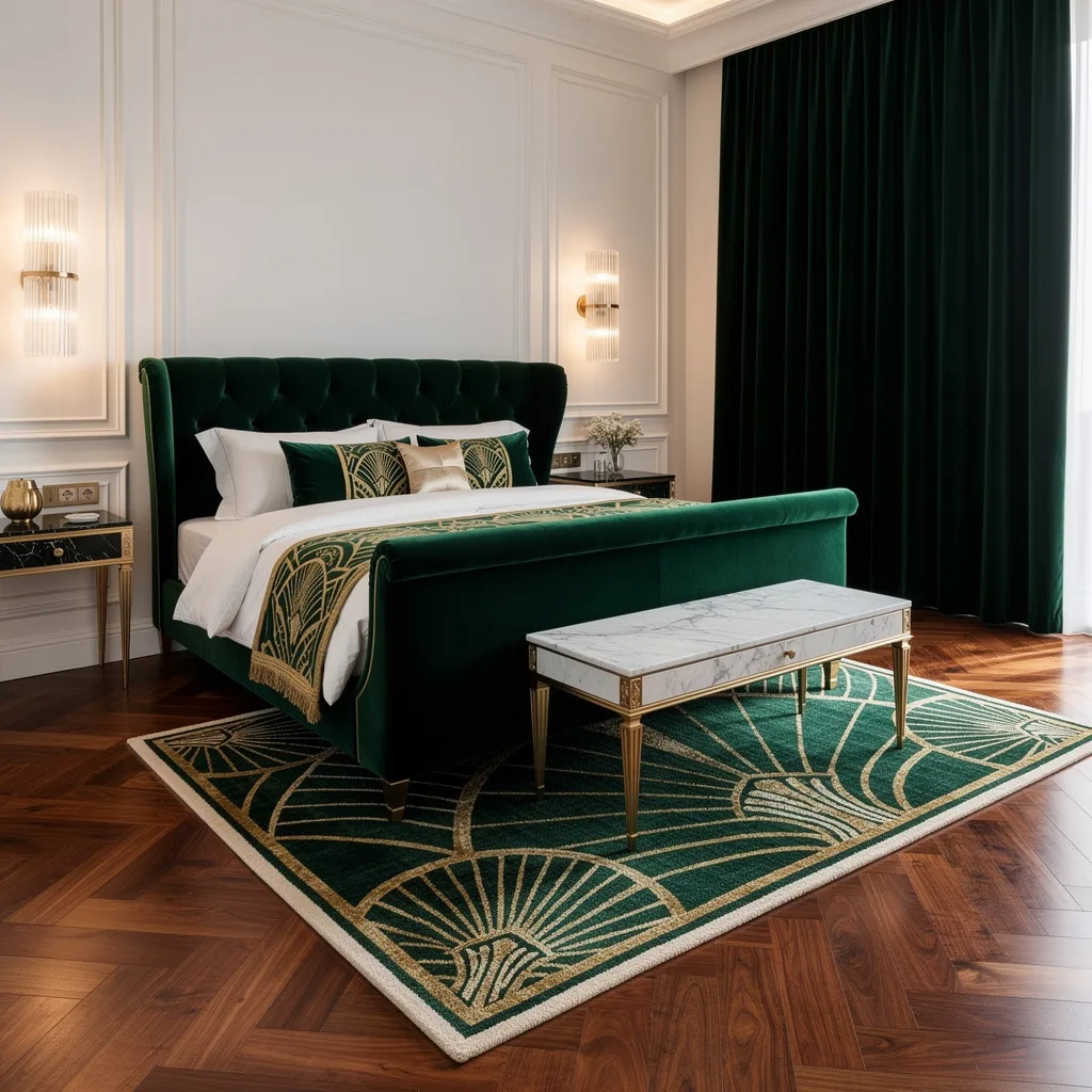 Art Deco Drama: Welcome to the Roaring Bedroom