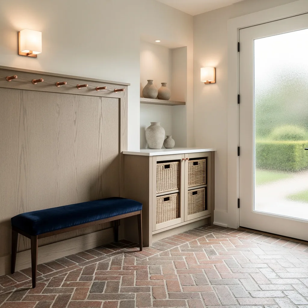 Refined Mudroom Vibes—Farmhouse Edition
