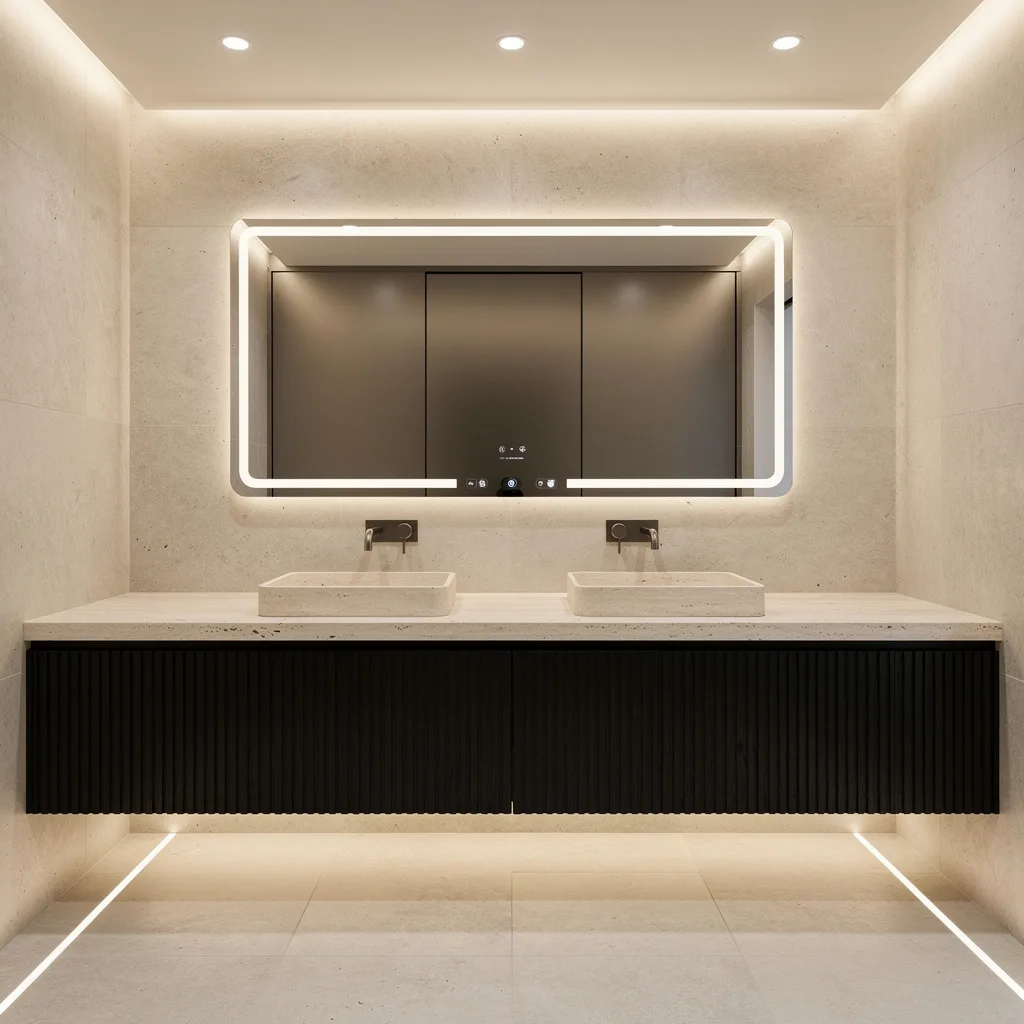 Go Slick & Sharp with Black Oak and Travertine