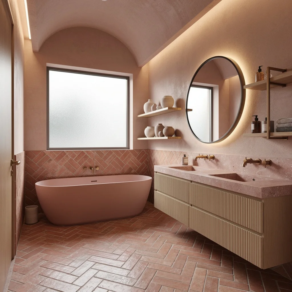 Earthy Hues Only: Terracotta & Blush Taupe