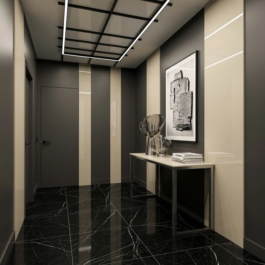 Charcoal & Ivory: Modern Sleek Madness