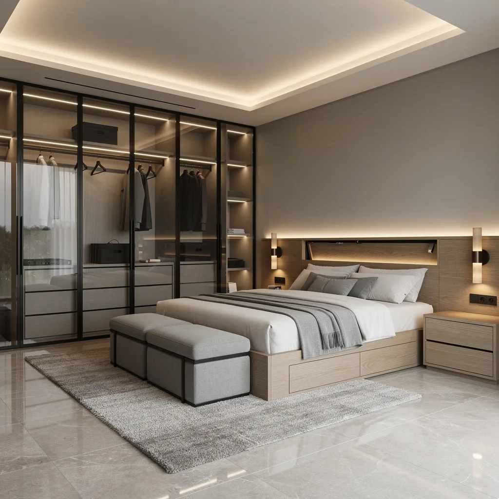 Go Full Bougie: Walk-Through Closets and Statement Glass