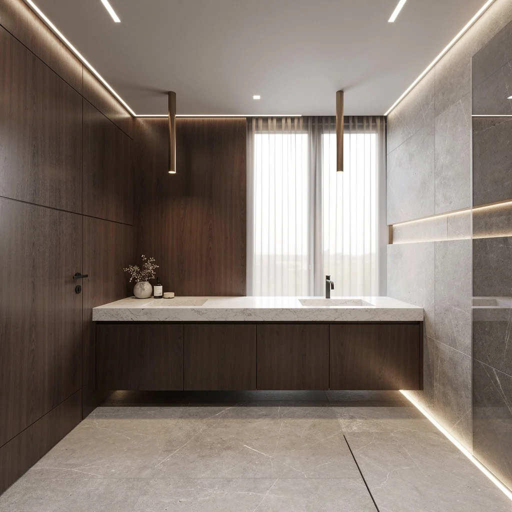 Horizontal Shadow Lines—For Those Who Hate Boring Walls