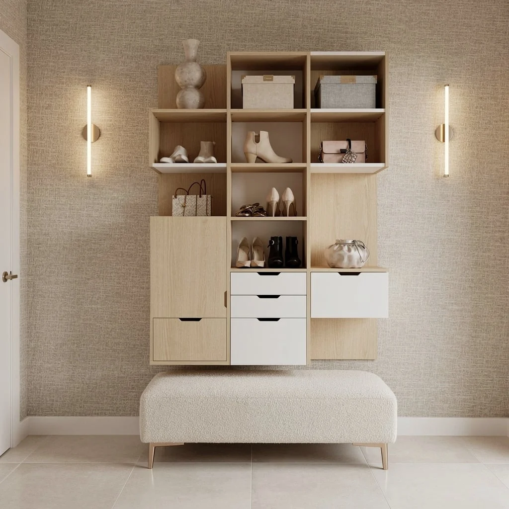 Stack, Stash, Repeat: Modular Shelves for Actual Storage