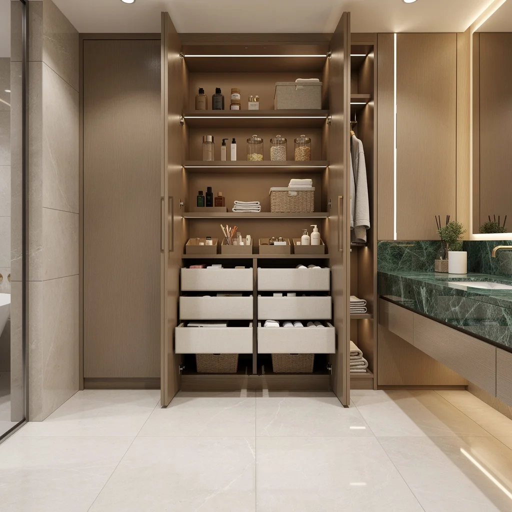 Symmetry Rules: Luxe Linen Closet Upgrade