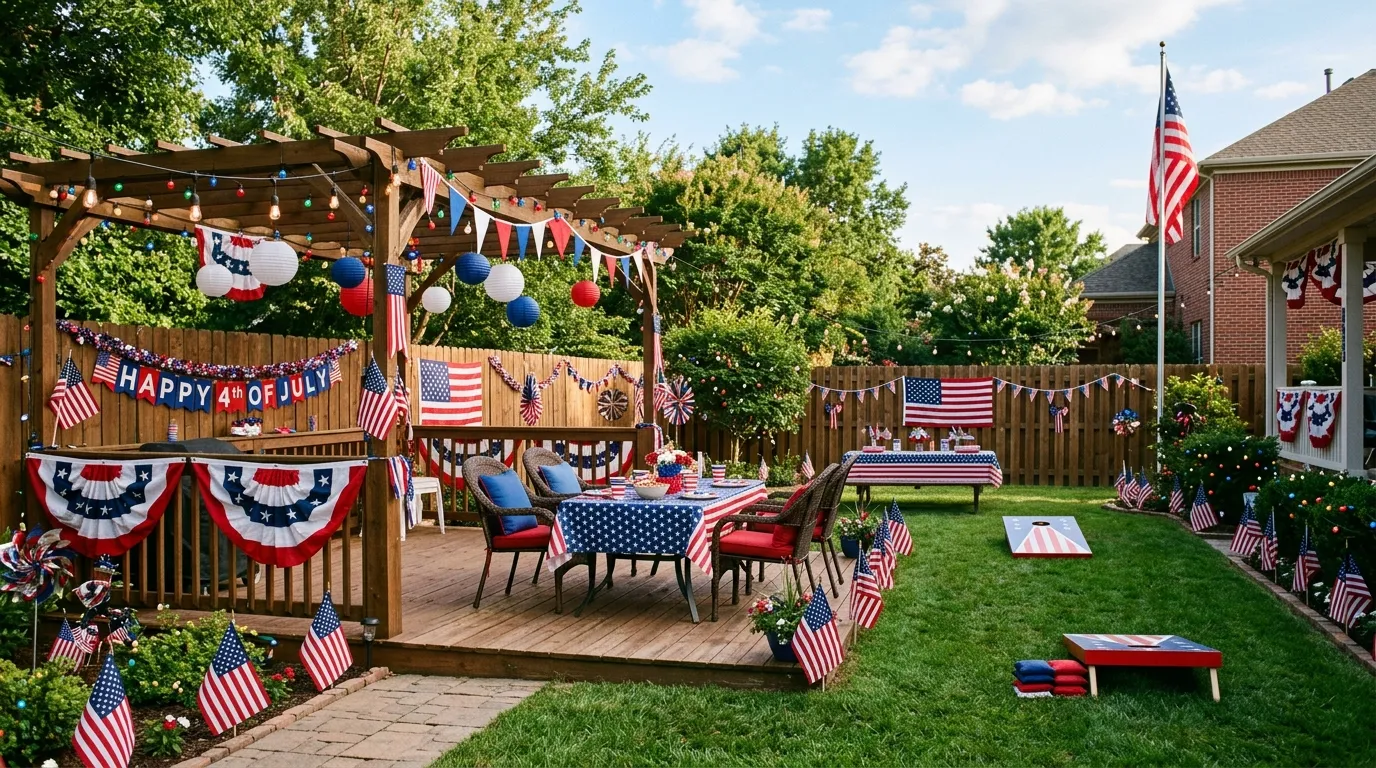 4th of July Backyard Party Decoration Ideas That Go All the Way
