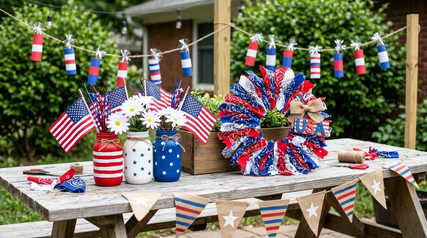 DIY 4th of July Decorations You Can Actually Make Before the Party Starts