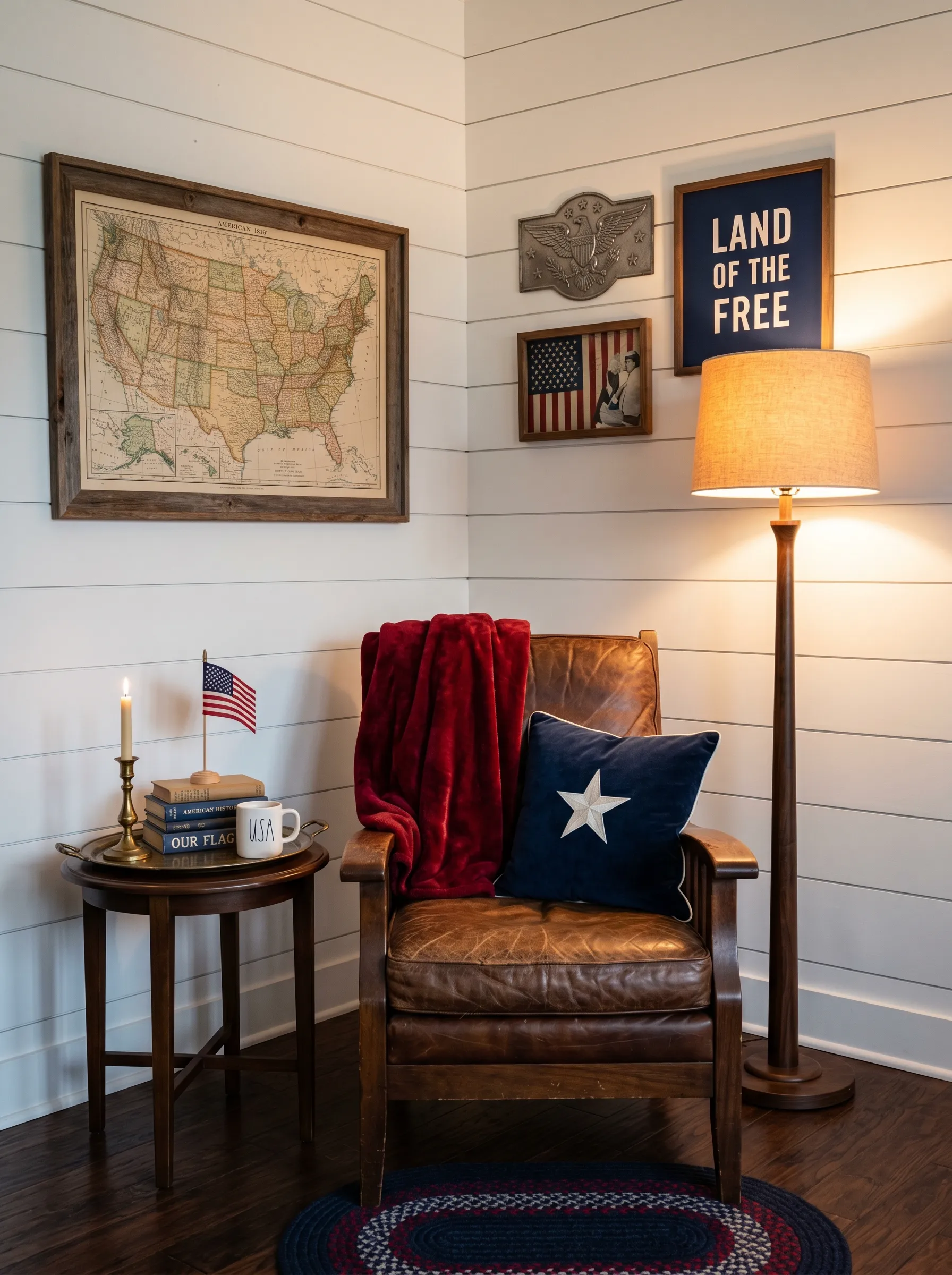 The Vintage Americana Corner That Actually Looks Collected