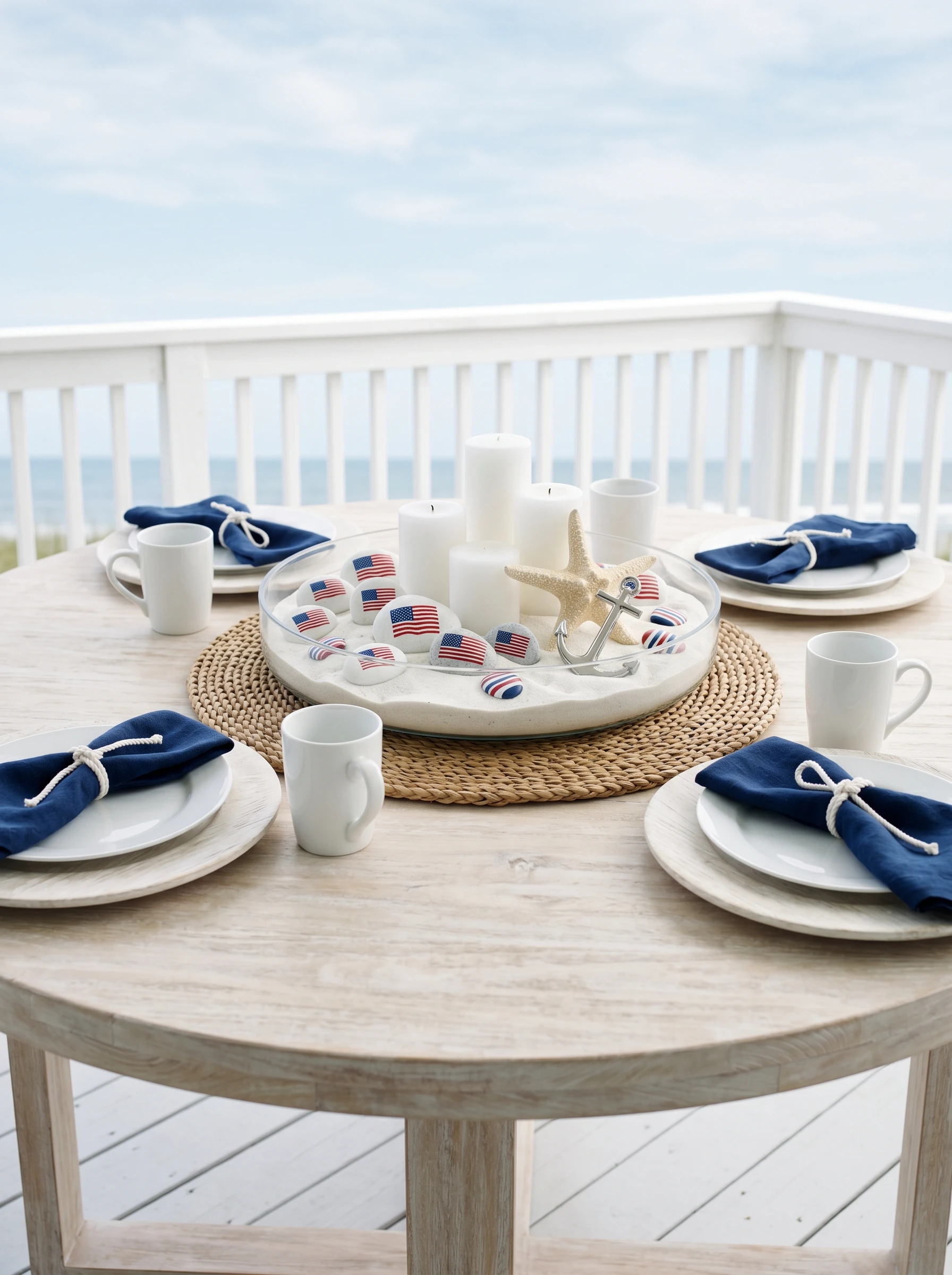Coastal Sand Tray Table
