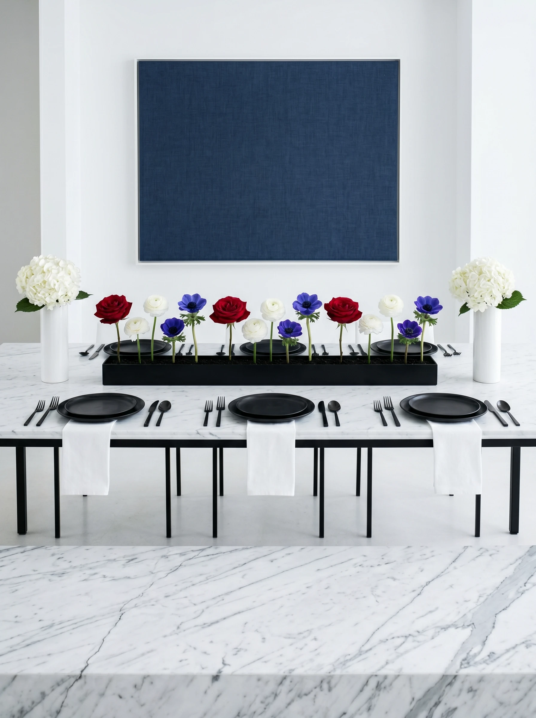 Marble Minimal Anemone Line