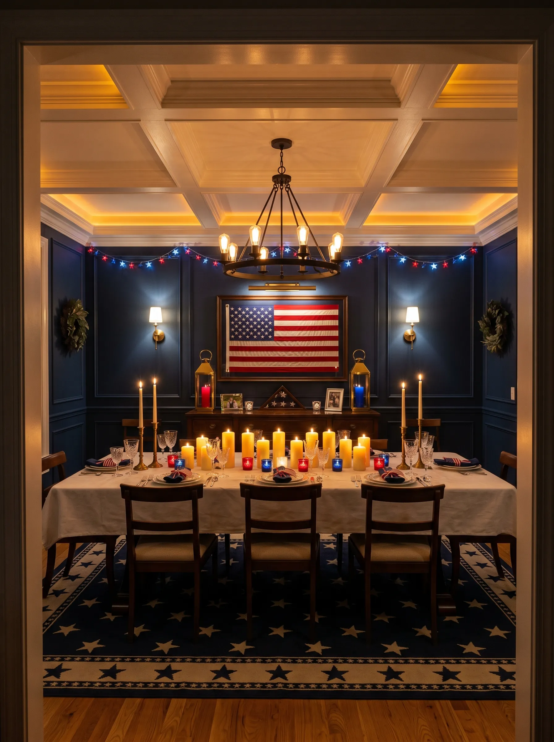 The Night Lit Room That Turned the Dining Room Into a Lantern