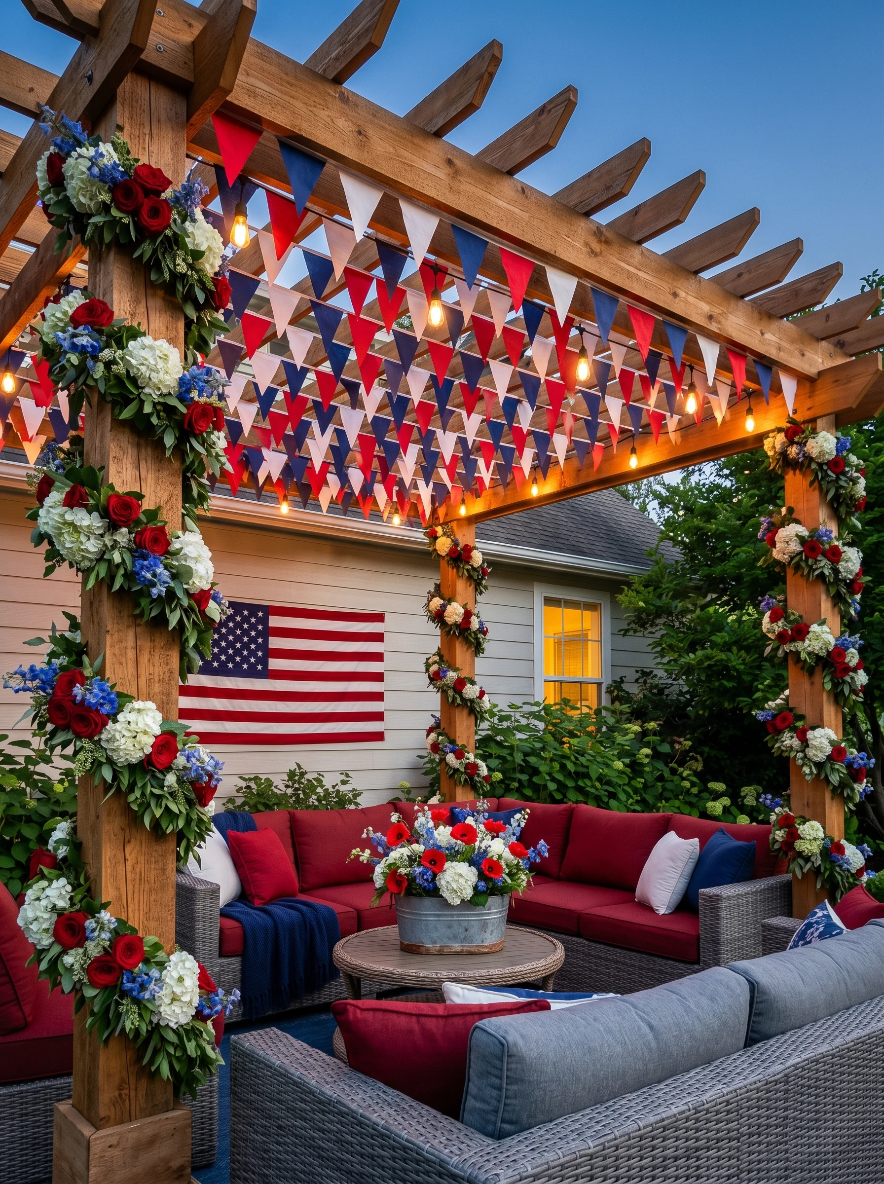 Pergola Pennant Ceiling