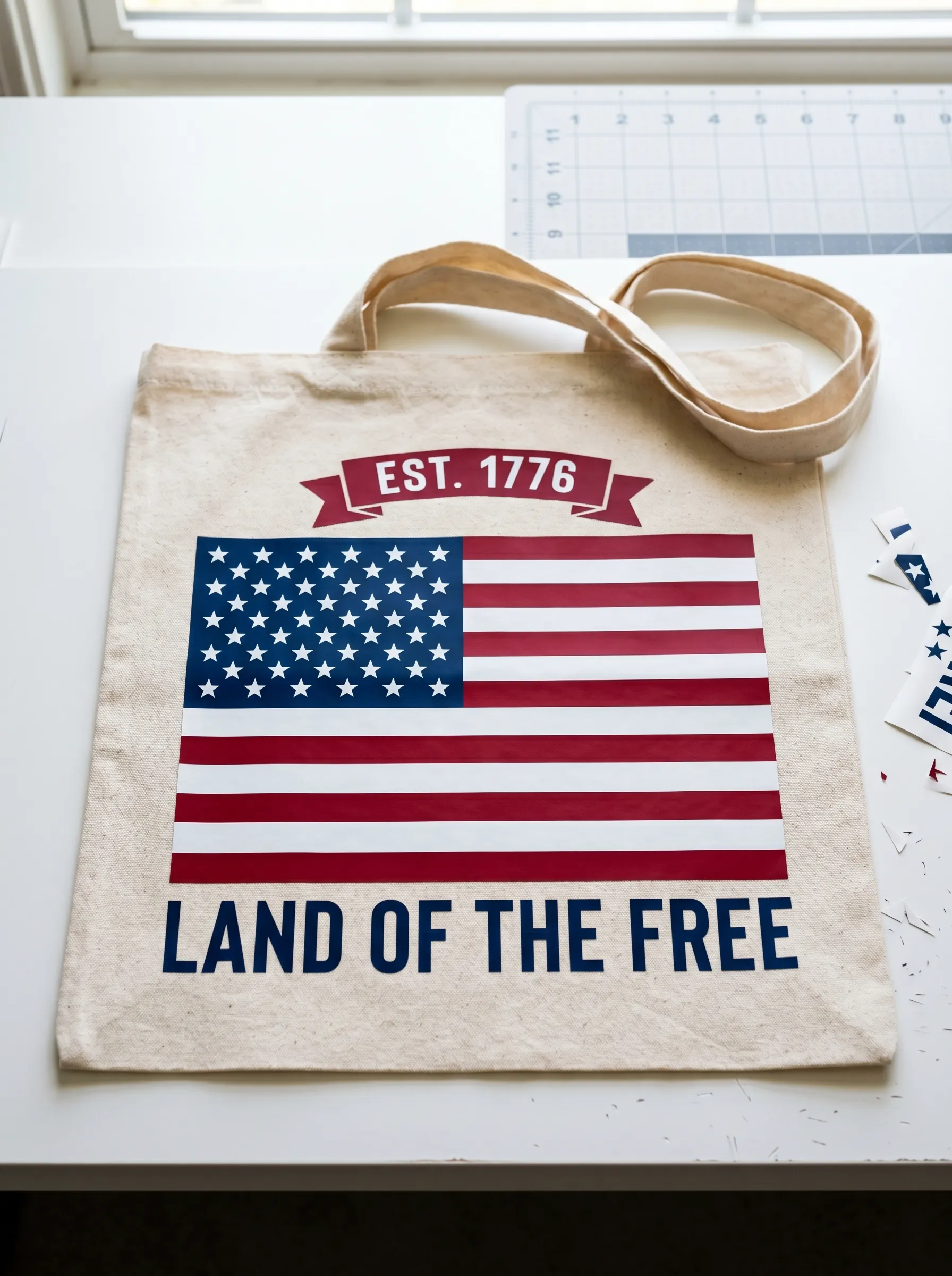 The Cricut Patriotic Tote Bag