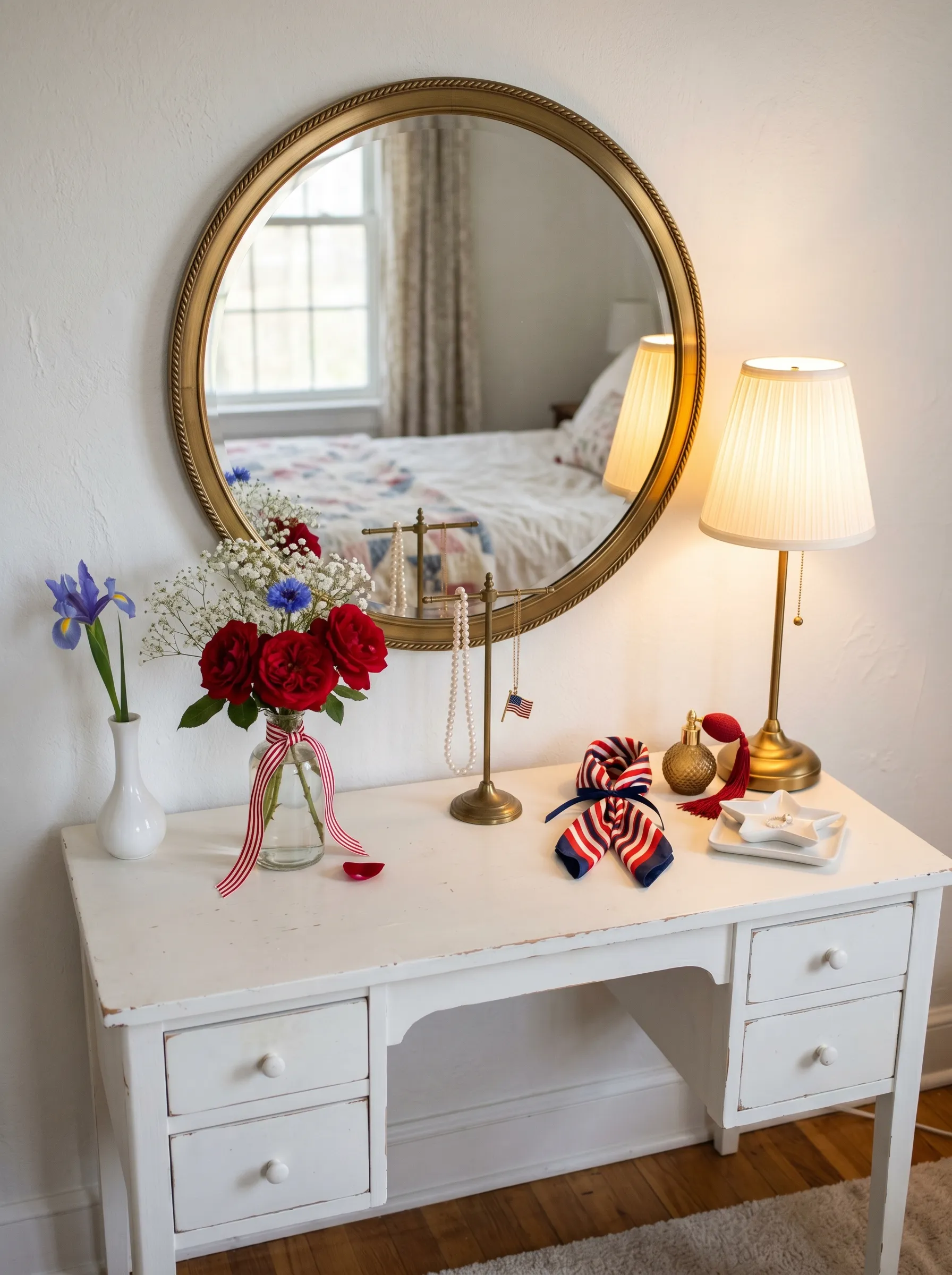 Vintage Vanity Tableau