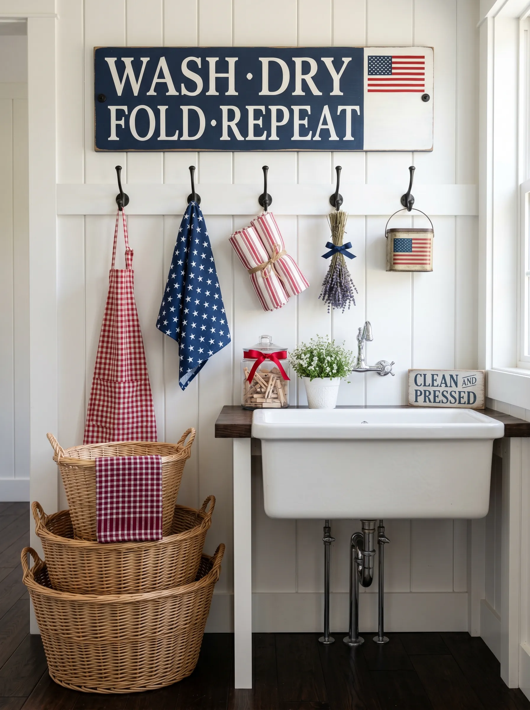 The Farmhouse Laundry Room That Knew Its Moment
