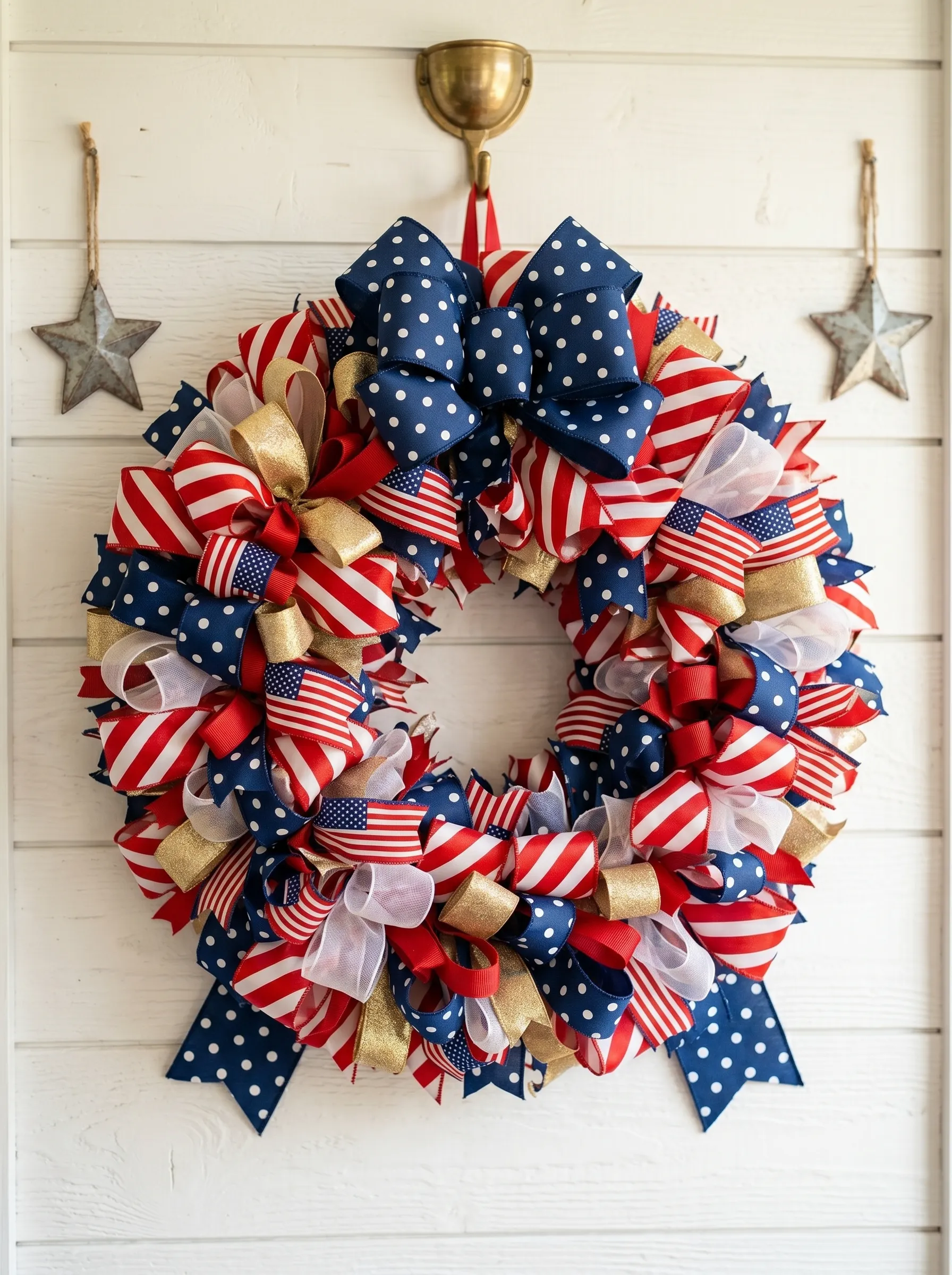 The Layered Ribbon Wreath