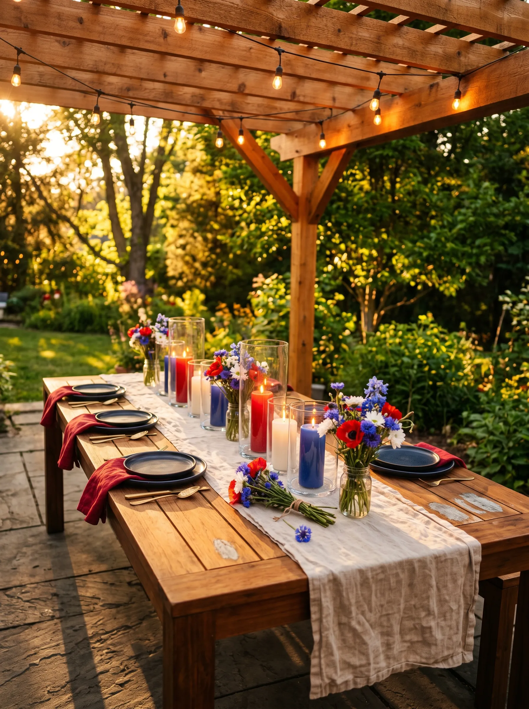 The Pergola Dinner Table That Makes Sunset Look Like It Was Planned