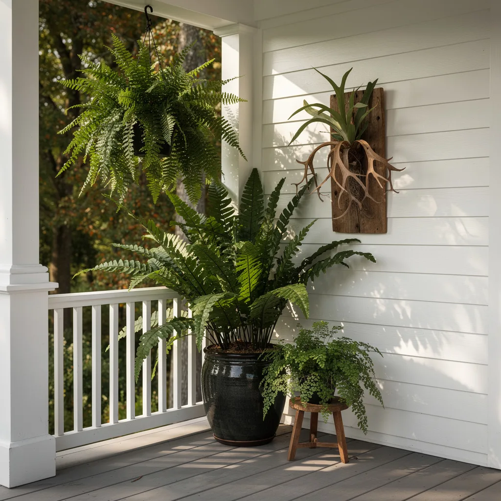Three-Layer Porch Corner