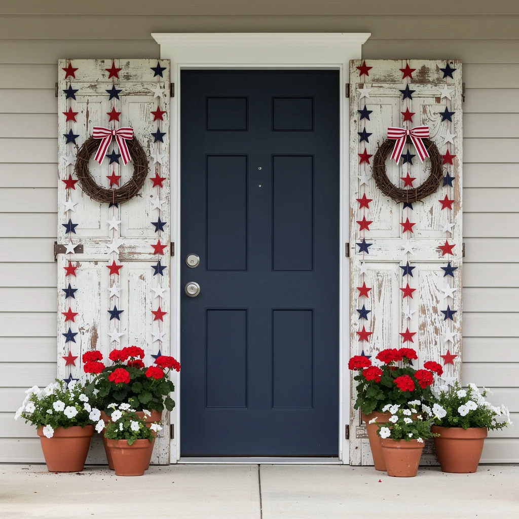 Distressed Shutter Star Gallery