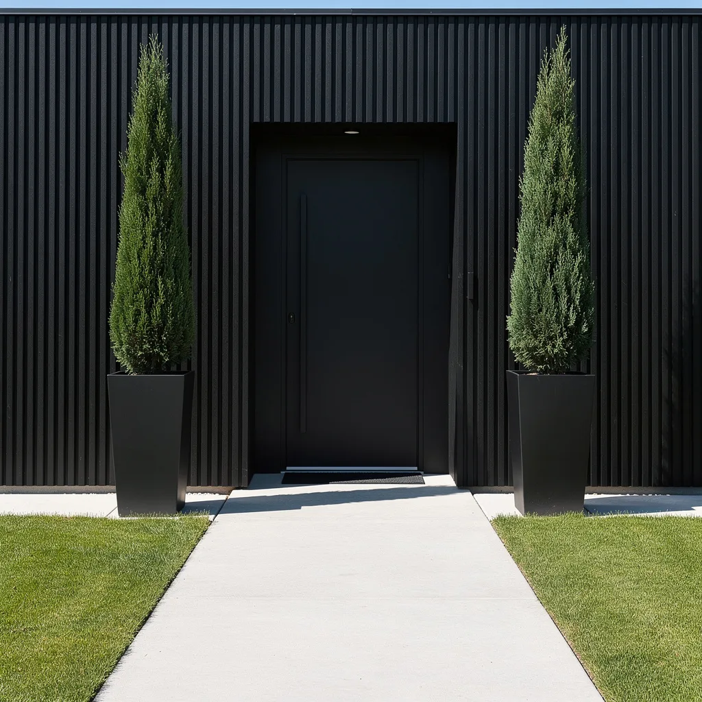 Black Columnar Cypress Pair