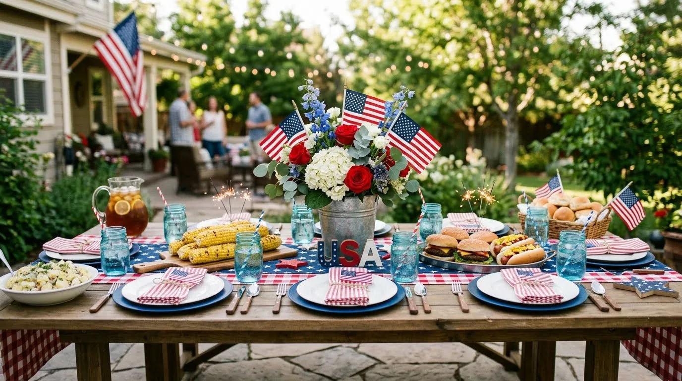 4th of July Tablescape Ideas for People Who Actually Care How Their Table Looks