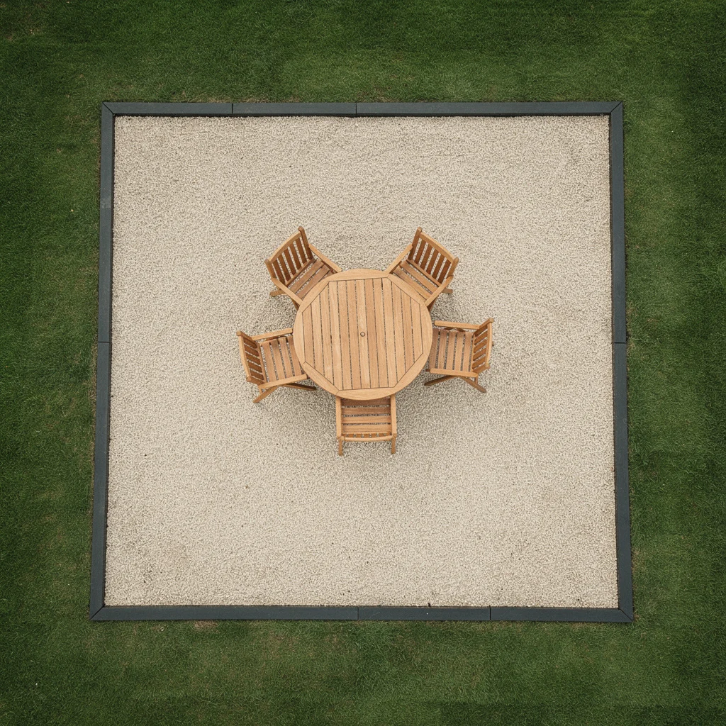 Gravel Dining Island