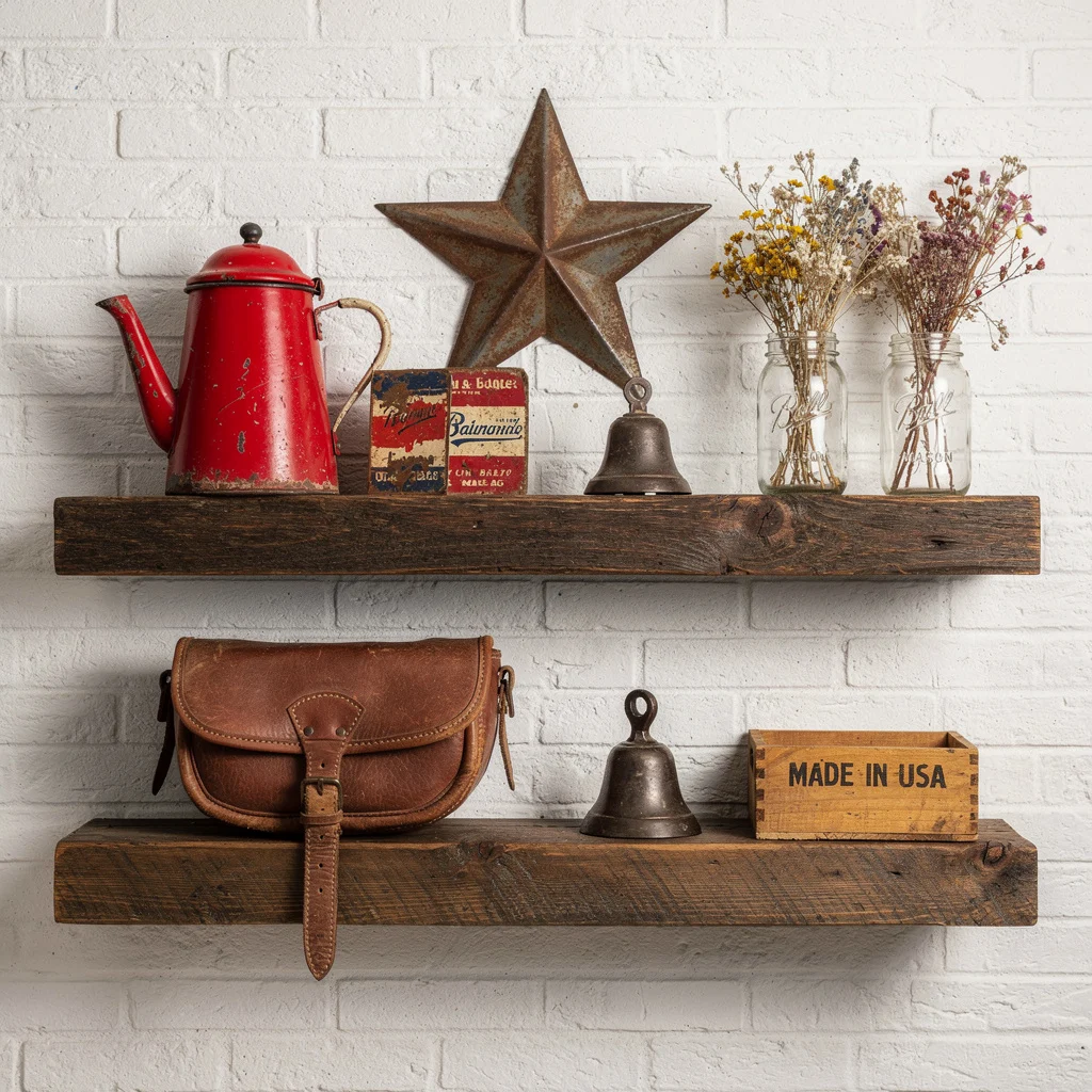 Reclaimed Shelf Americana Collection