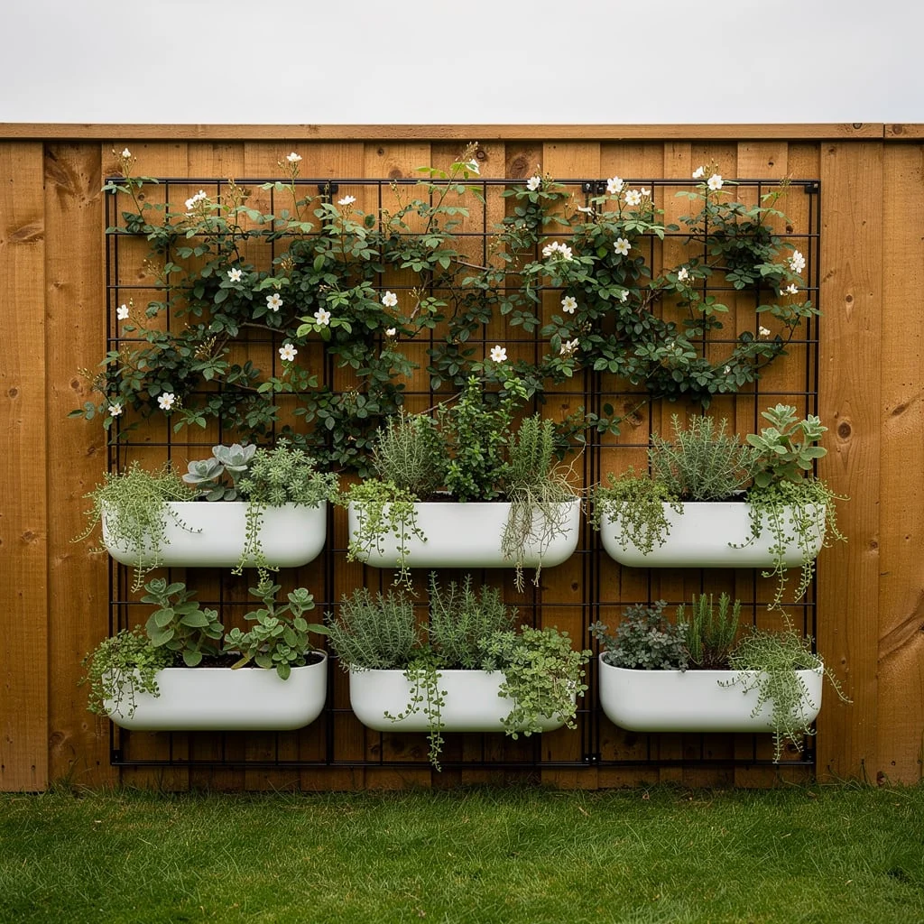 The Grid Wall Planter
