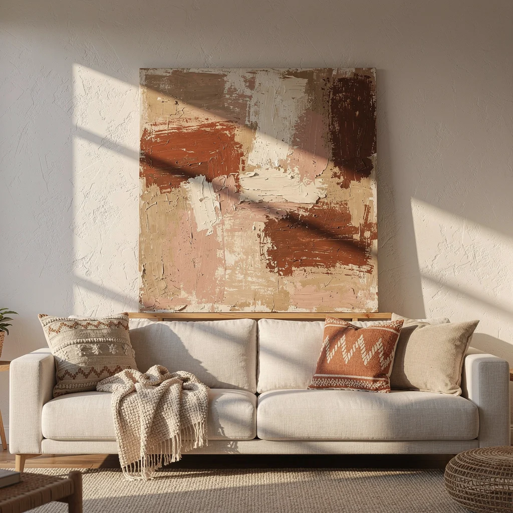 Large-Scale Abstract Canvas