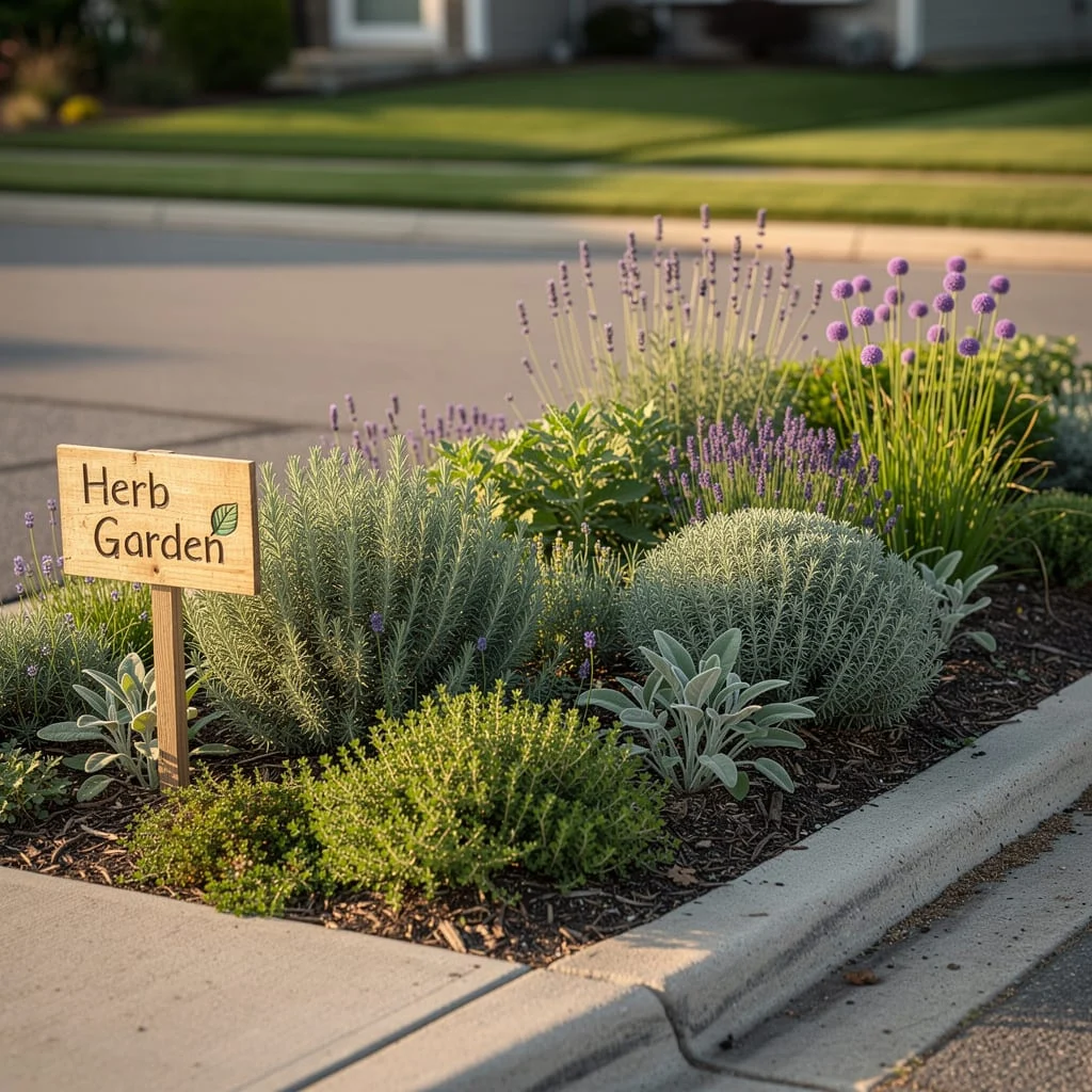Curb Herb Garden