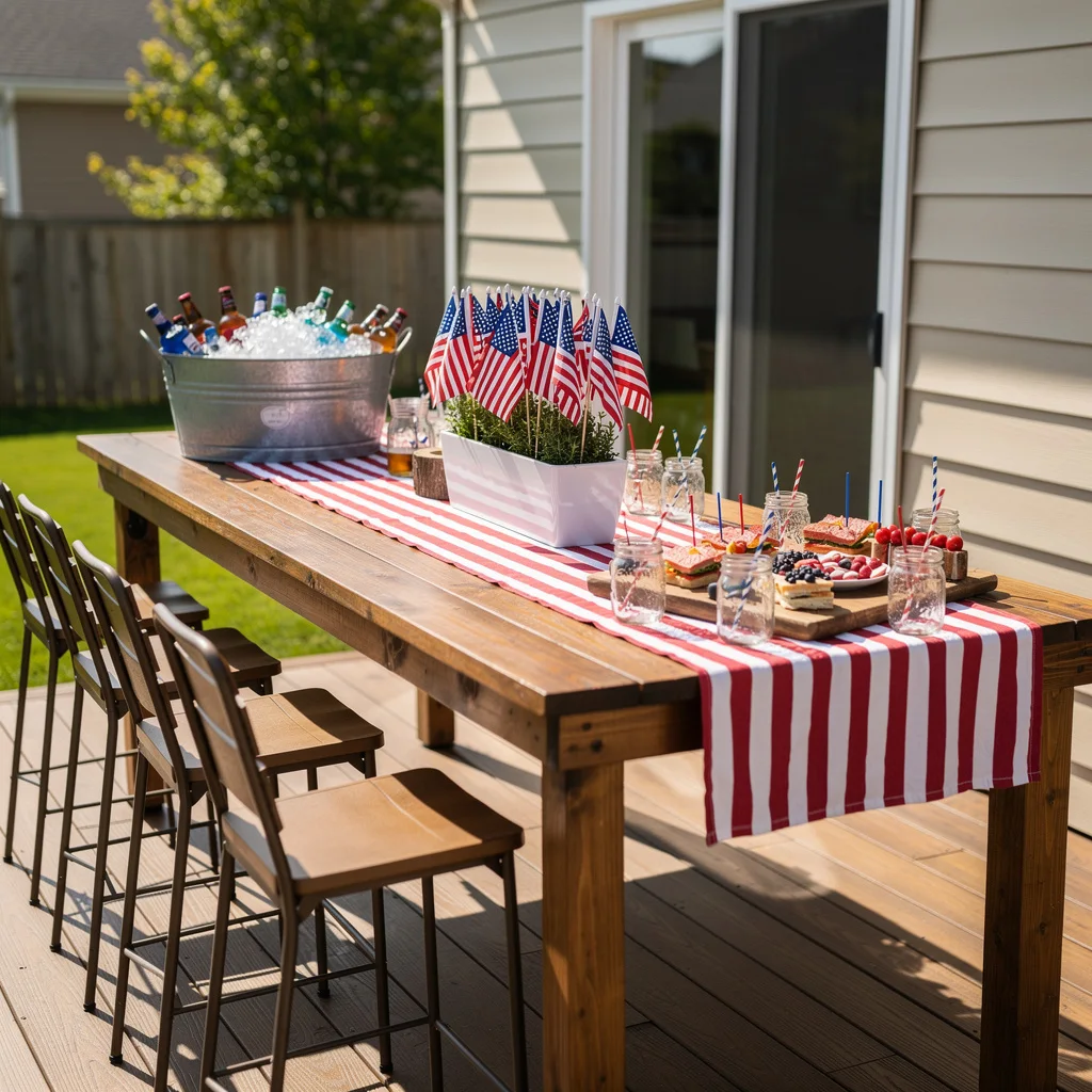 Deck Farm Table Runner