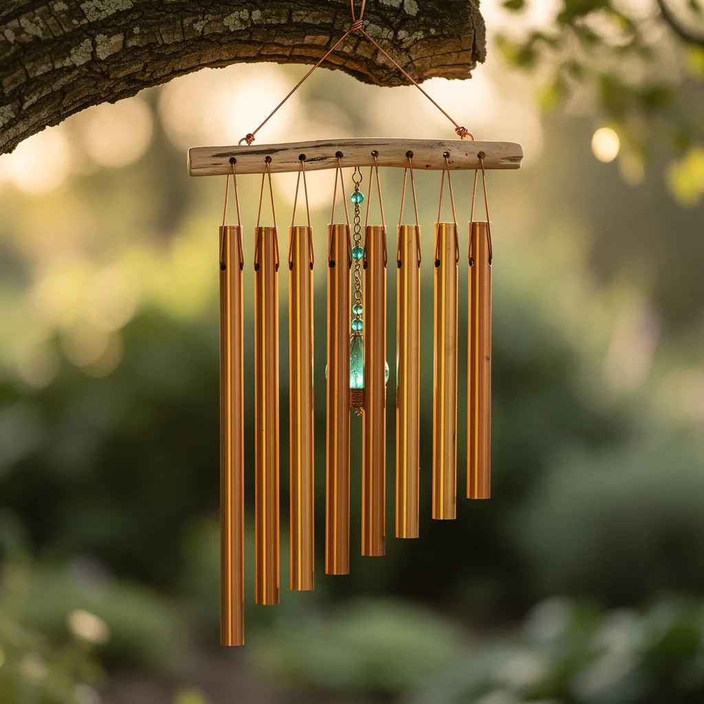 The Copper Tube and Driftwood Wind Chime