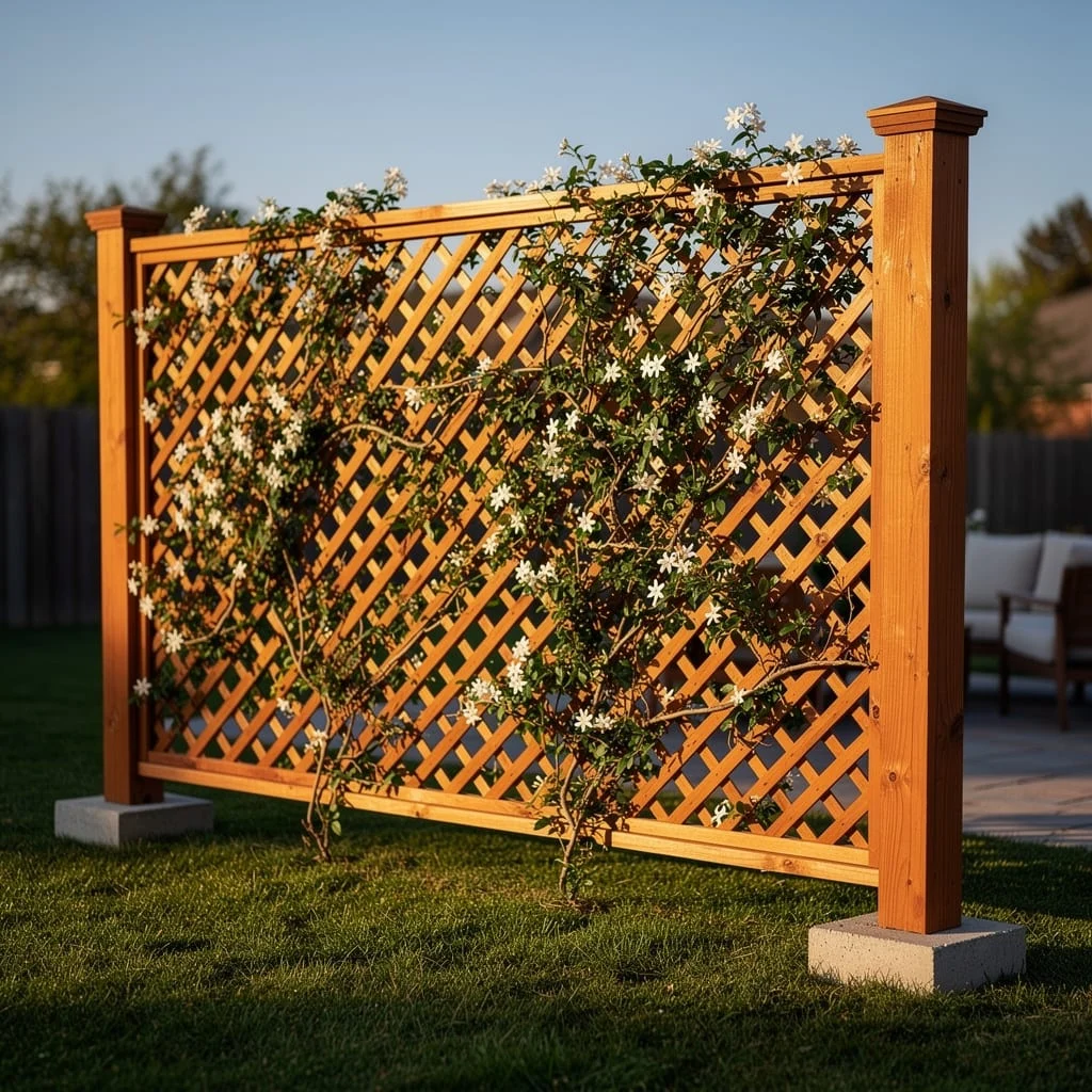 The Jasmine Trellis Screen