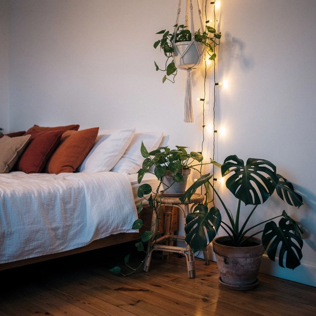 The Plant Corner Bedroom
