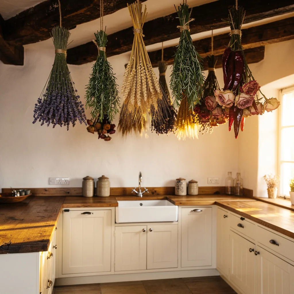 The Beam and Bundle Ceiling Kitchen