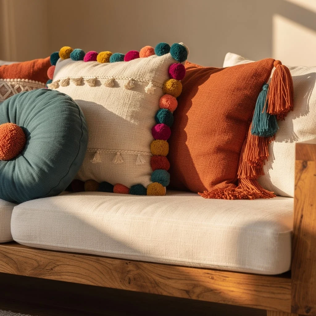 The Warm Pom-Pom and Tassel Mix
