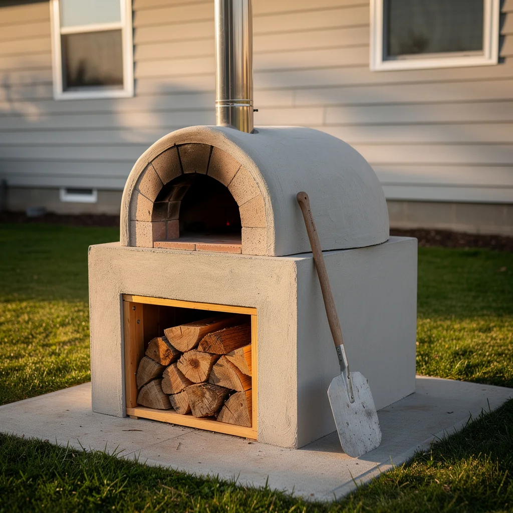 The Rendered Pizza Oven