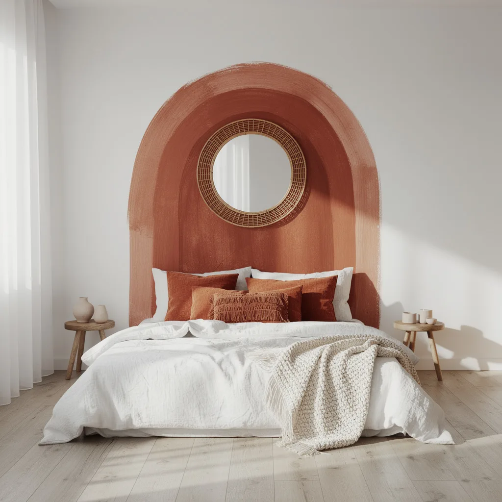 Painted Arch Focal Wall