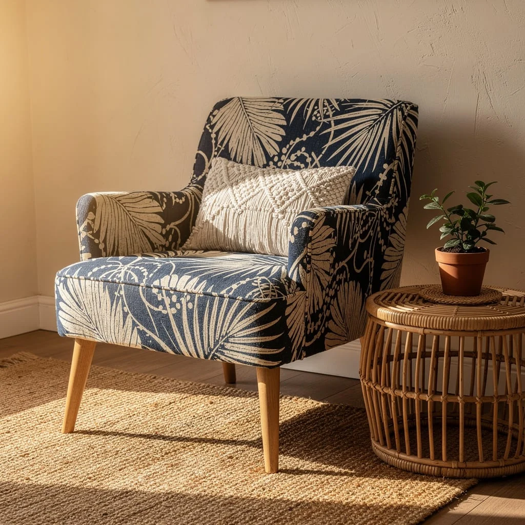 The Botanical Print Wingchair