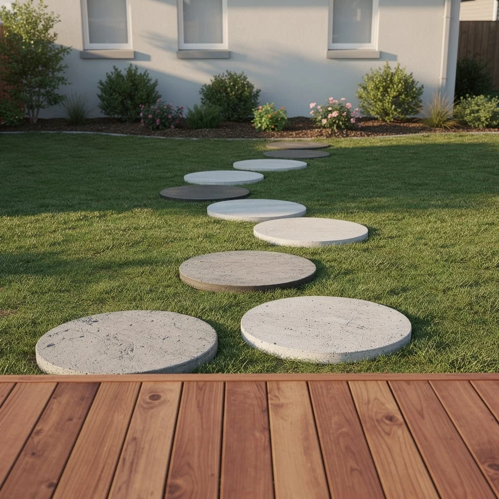 The Round Stepping Stone Path