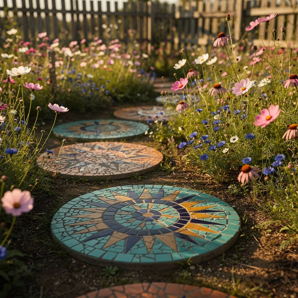 The Mosaic Stepping Stone Path
