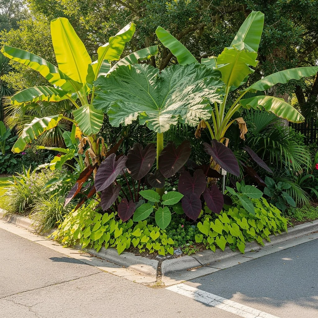 The Tropical Foliage Corner for Warm Climates