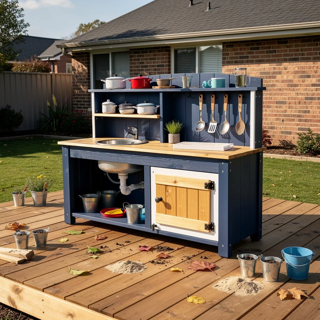 Navy Deck Kitchen