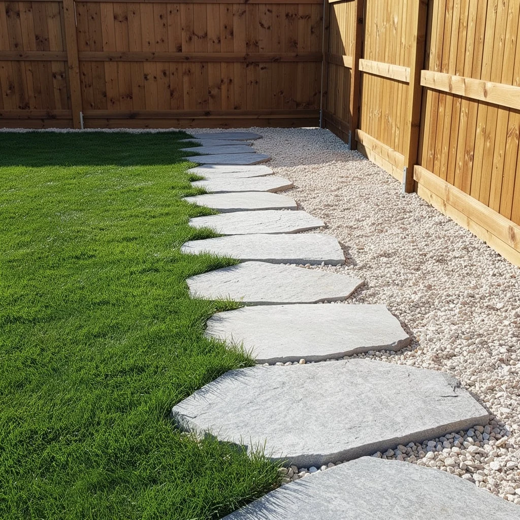Flagstone Stepping Path Edge