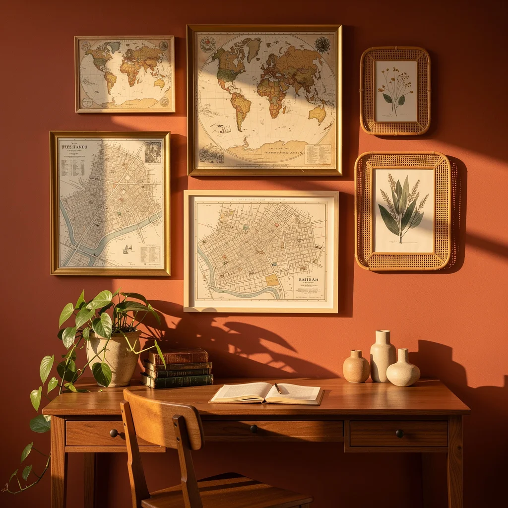 Vintage Maps and Botanicals