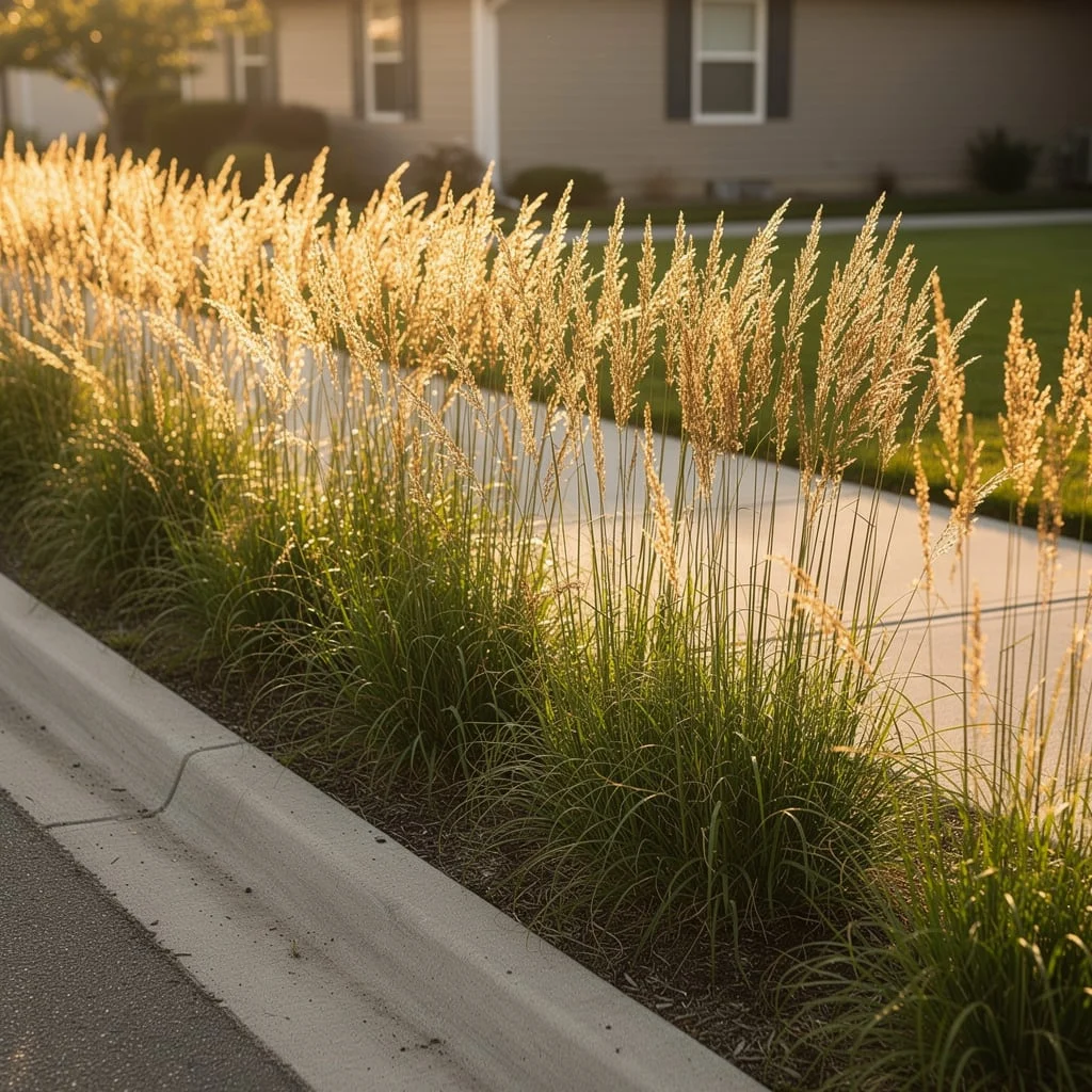 Prairie Grass At Golden Hour