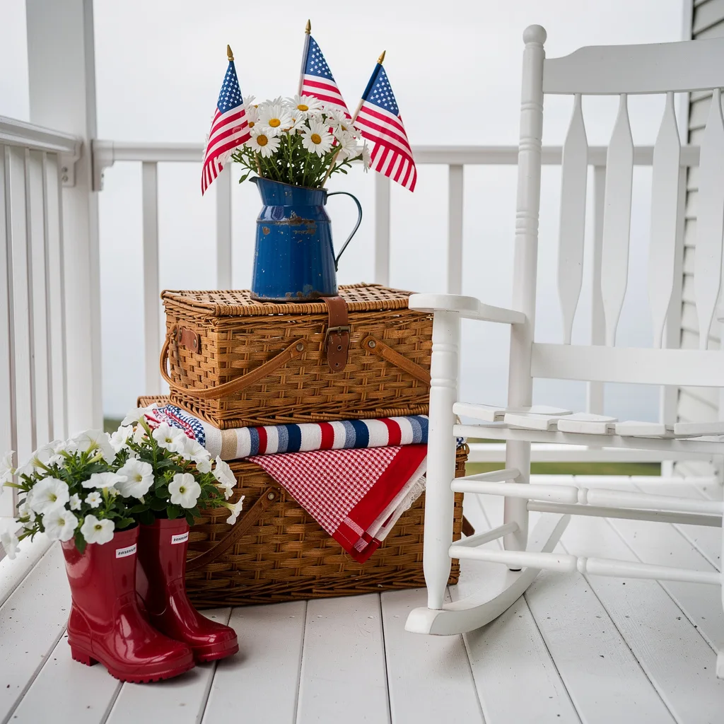 The Stacked Picnic Basket Corner