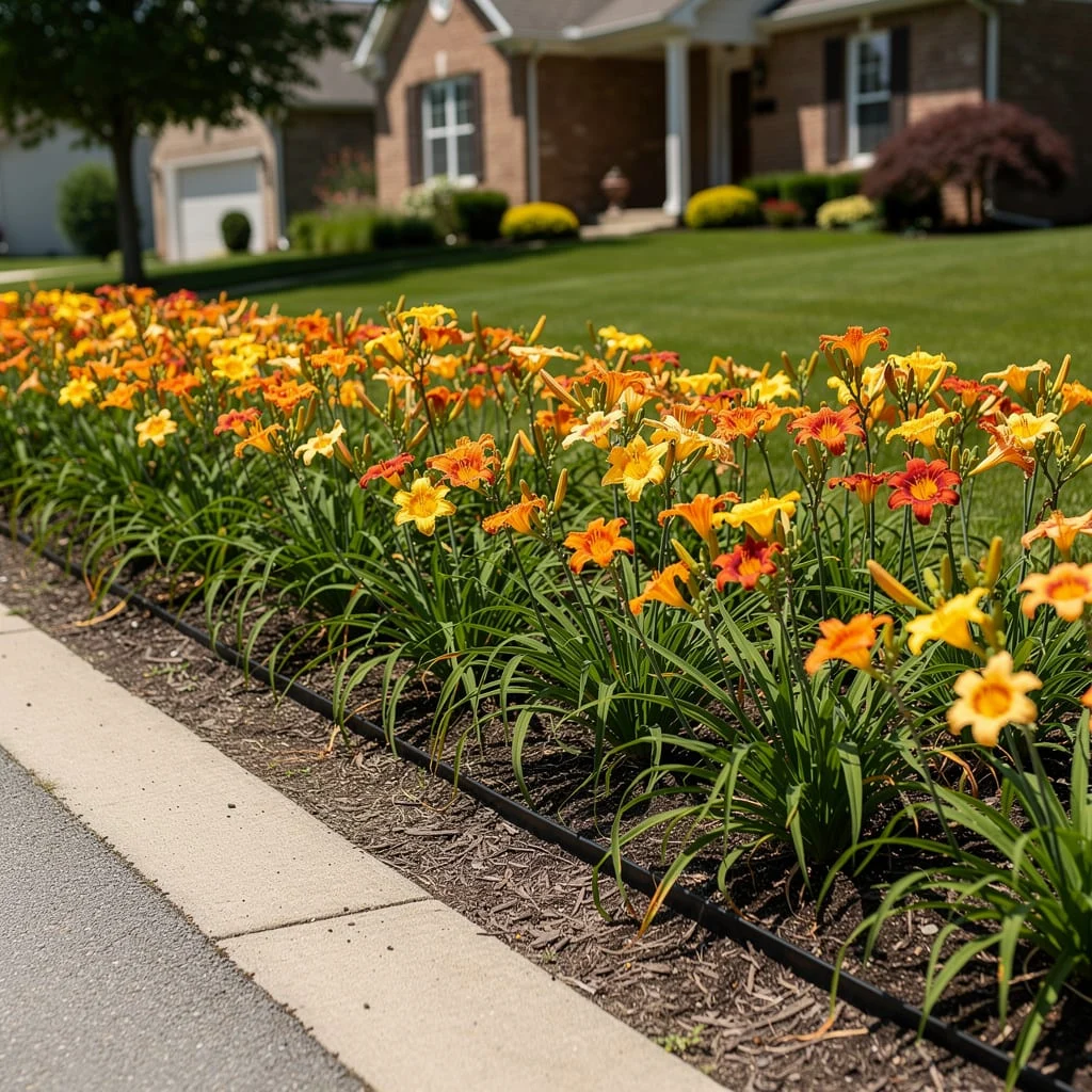 Mixed Daylily Strip
