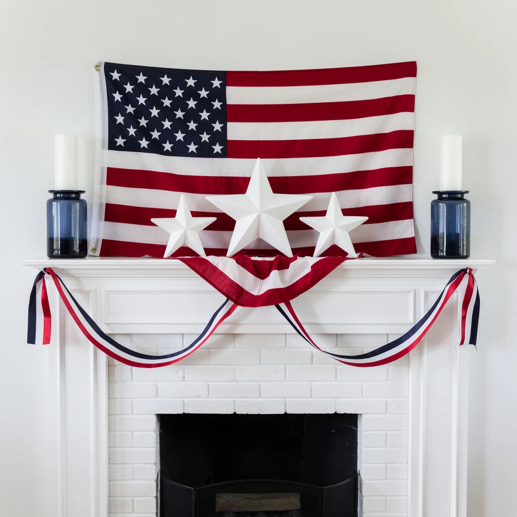 Flag, Stars, Ribbon — Nothing Else