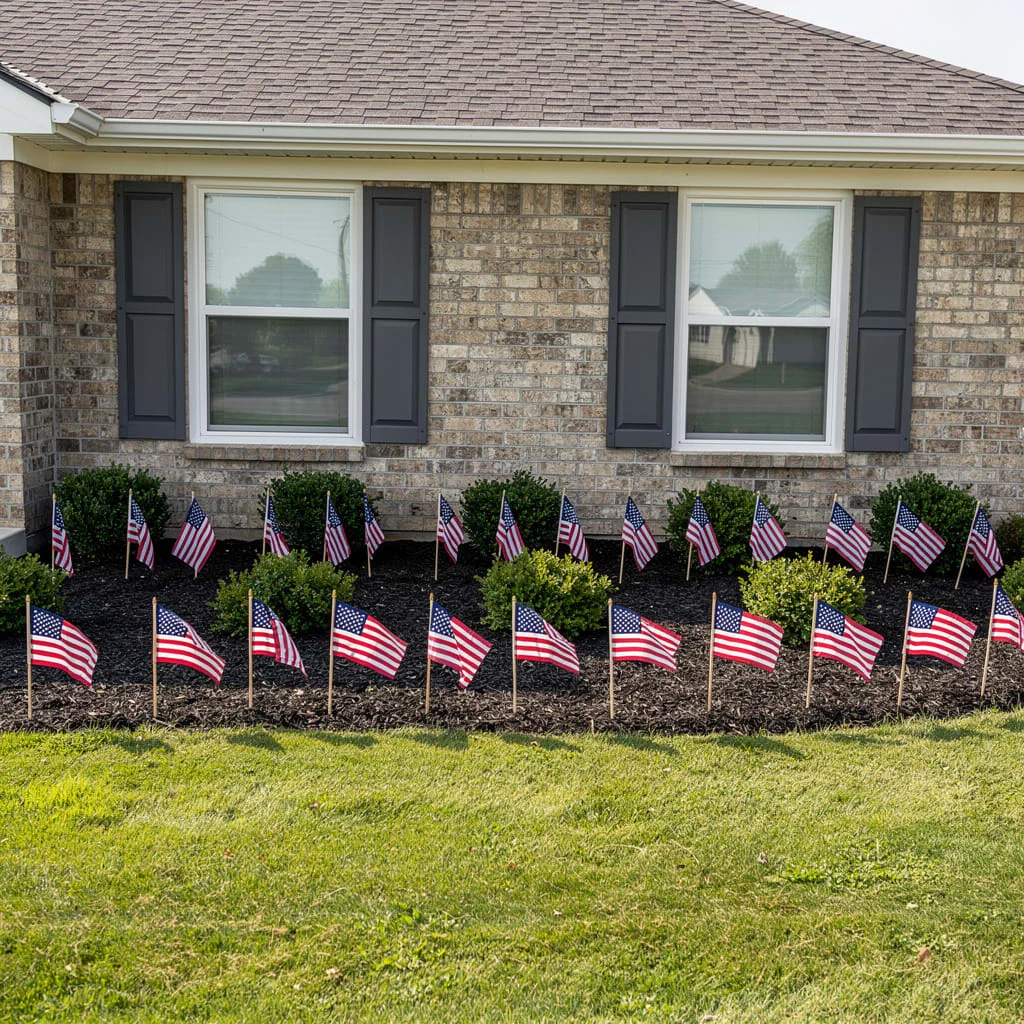 Foundation Bed Flag Row